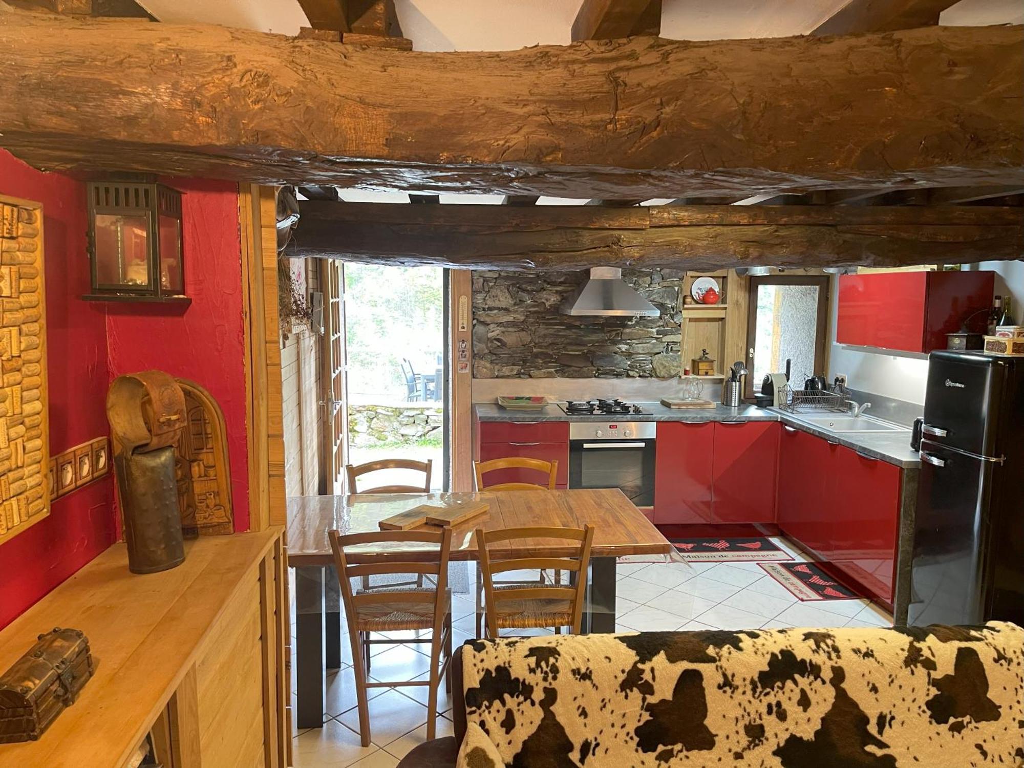 Grange Renovee, Pyrenees Ariegeoises, Gite Haute Ariege Auzat Bagian luar foto