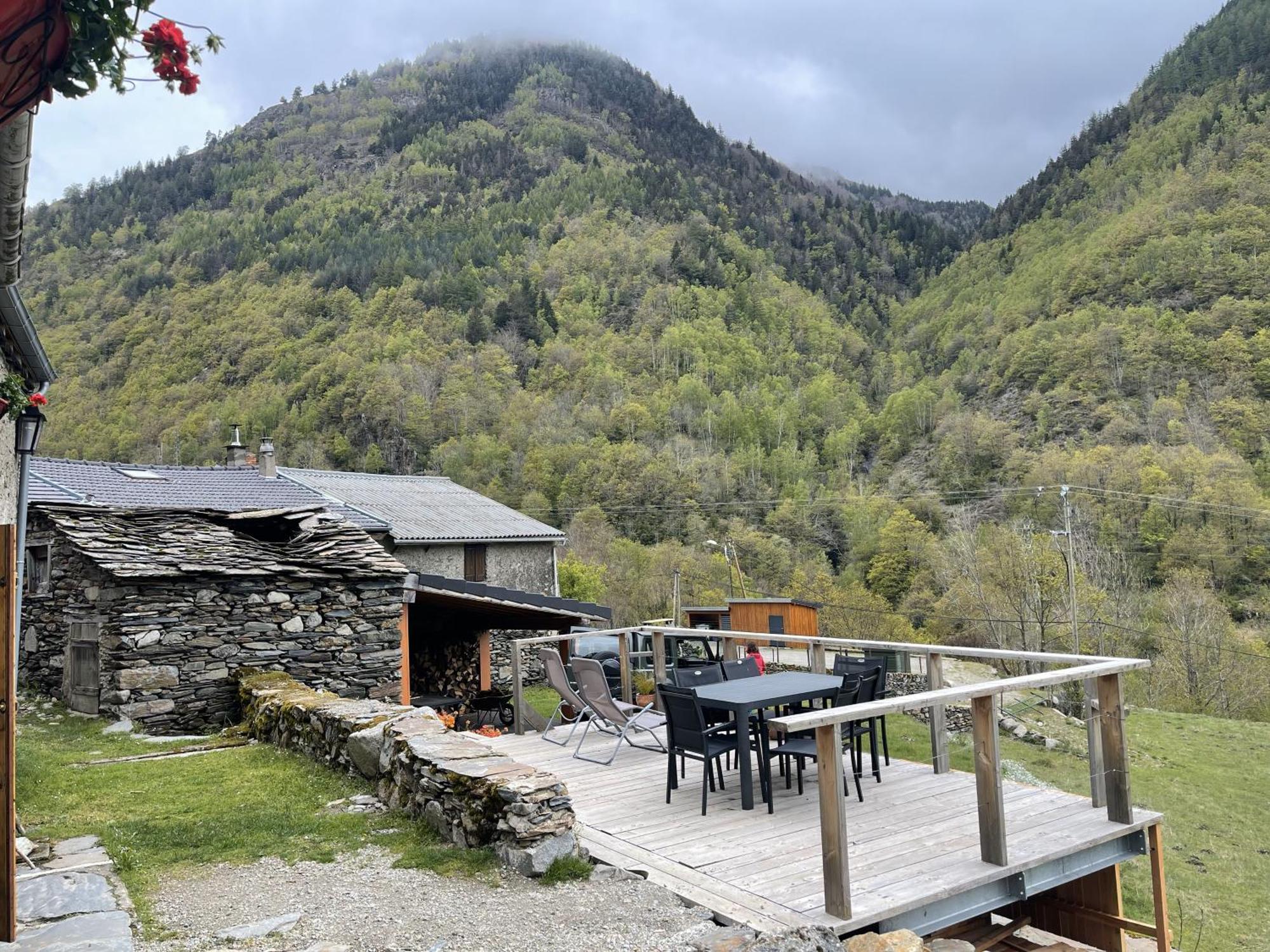 Grange Renovee, Pyrenees Ariegeoises, Gite Haute Ariege Auzat Bagian luar foto